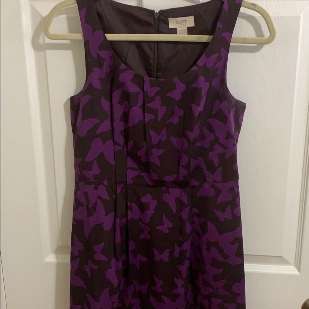 Loft Purple Dress